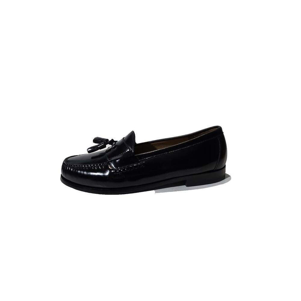 Cole Haan Mens Tassels Loafers Black Sz 12 3A